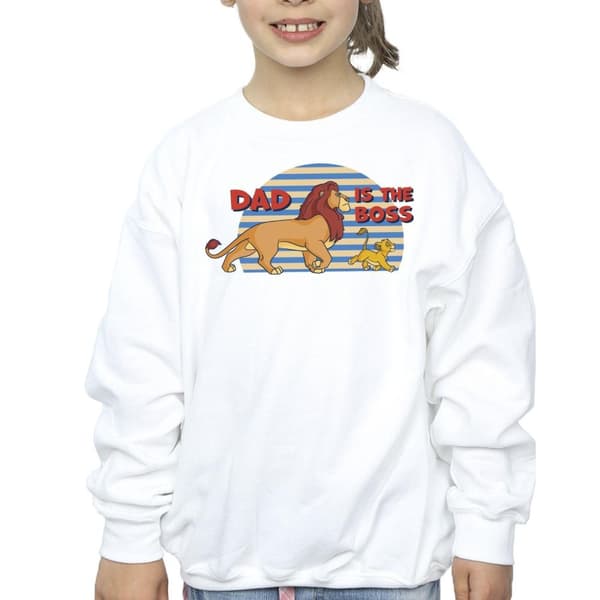 Disney Girls Lejonkungen Pappa Boss Sweatshirt