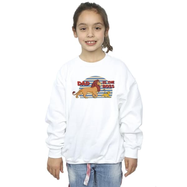 Disney Girls Lejonkungen Pappa Boss Sweatshirt