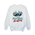 Miniatyrbillede 1 af 3: Disney Girls Lilo And Stitch Christmas Tree Shades Sweatshirt