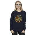 Miniatyrbillede 2 af 3: Harry Potter Womens/Ladies Christmas Crest Sweatshirt