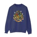 Miniatyrbillede 1 af 3: Harry Potter Womens/Ladies Christmas Crest Sweatshirt