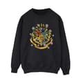 Miniatyrbillede 1 af 3: Harry Potter Womens/Ladies Christmas Crest Sweatshirt