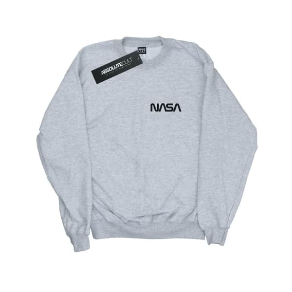 NASA Mens Modern Logo Chest Sweatshirt