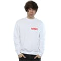 Miniatyrbilde 2 av 5: NASA Mens Modern Logo Chest Sweatshirt
