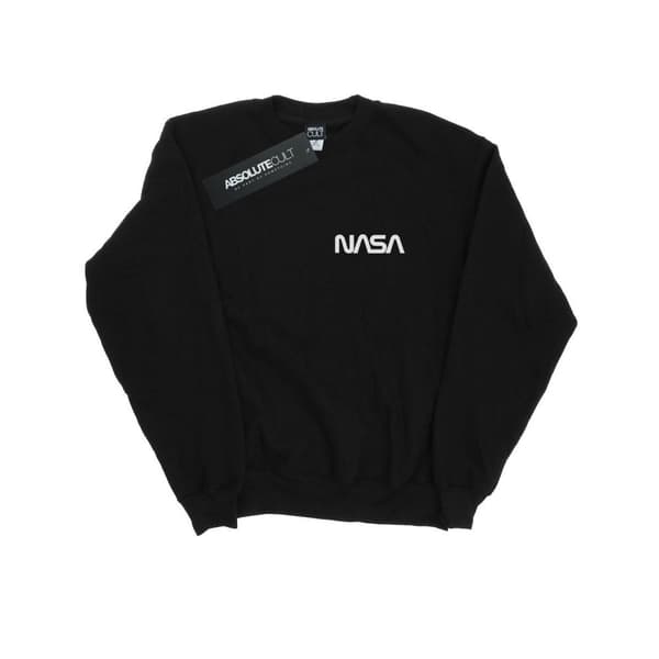 NASA Mens Modern Logo Chest Sweatshirt