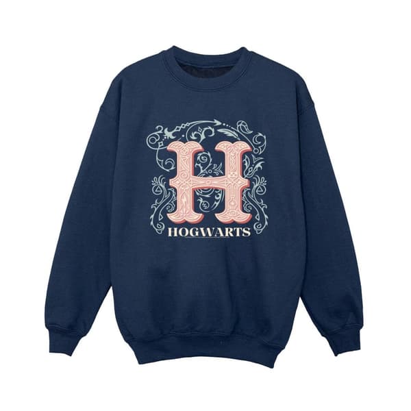 Harry Potter Blommor H Sweatshirt för pojkar