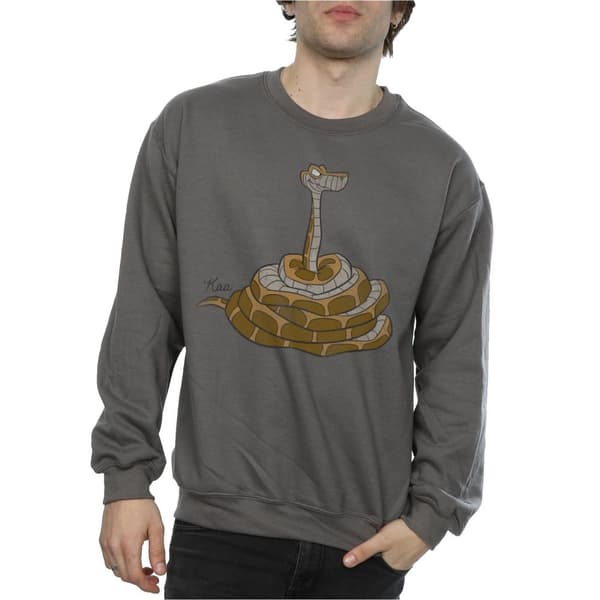 Disney Mens The Jungle Book Classic Kaa Sweatshirt
