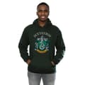 Miniatyrbild 2 av 3: Harry Potter Slytherin Crest-hoodie för herrar