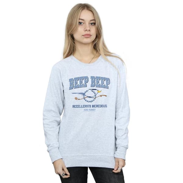 Looney Tunes Womens/Ladies Road Runner Beep Beep Sweatshirt