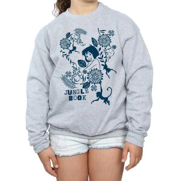 Disney Girls The Jugle Book Mowgli Tale Sweatshirt