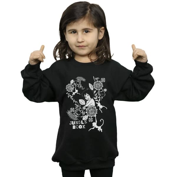 Disney Girls The Jugle Book Mowgli Tale Sweatshirt