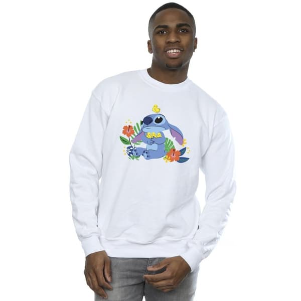Disney Mens Lilo & Stitch Birds Sweatshirt