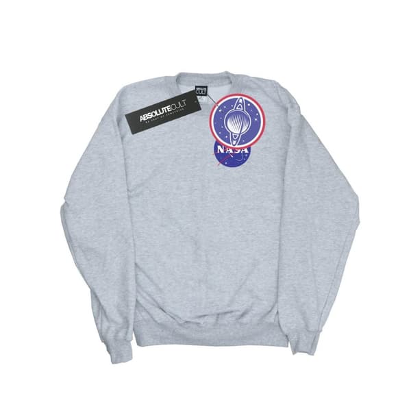 NASA Boys Classic Insignia Chest Logo Sweatshirt