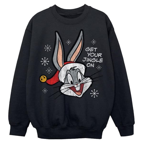 Looney Tunes Boys Bugs Bunny Christmas Sweatshirt