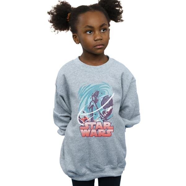 Star Wars Girls Hoth Swirl Sweatshirt