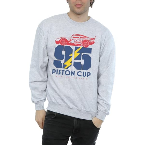 Disney Mens Cars Piston Cup 95 Sweatshirt