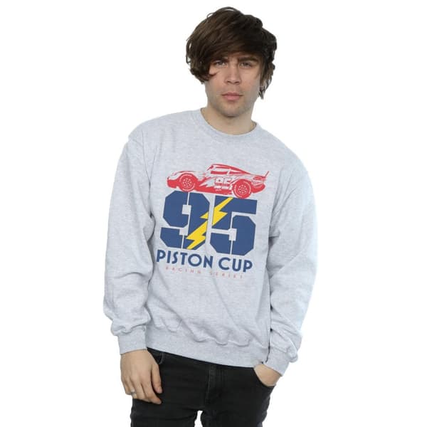 Disney Mens Cars Piston Cup 95 Sweatshirt