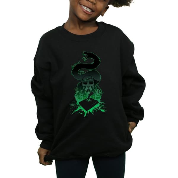 Harry Potter Girls Nagini Silhouette Sweatshirt