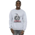 Pikkukuva 3 / 5: Disney Mens The Nightmare Before Christmas Seasons Creepings Wreath Sweatshirt