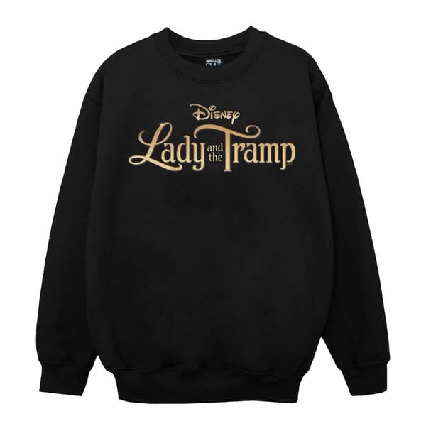 Disney Sweatshirt med klassisk logotyp från Lady And The Tramp för flickor