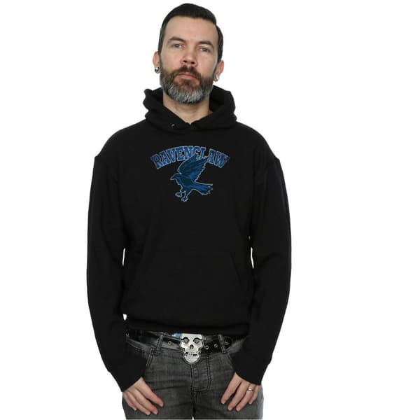 Harry Potter Mens Ravenclaw Sport Emblem Hoodie