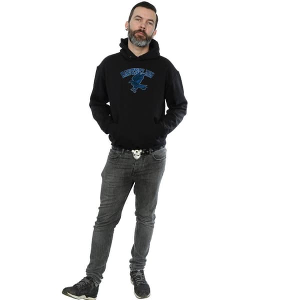 Harry Potter Ravenclaw Sport Emblem-hoodie för herrar