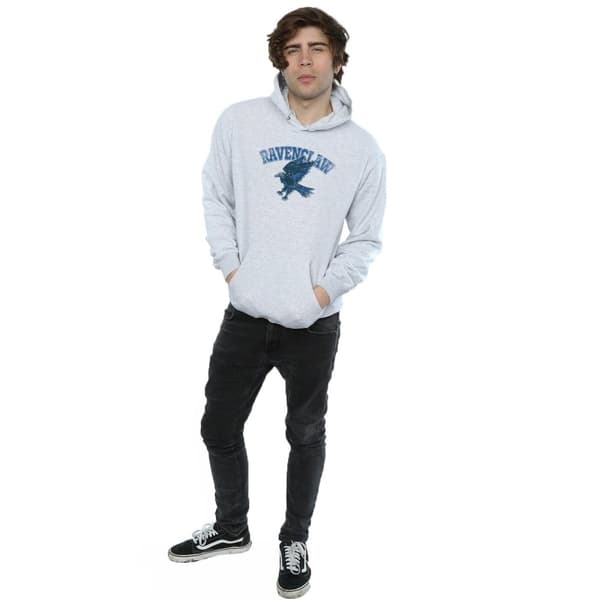 Harry Potter Mens Ravenclaw Sport Emblem Hoodie