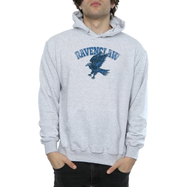 Harry Potter Mens Ravenclaw Sport Emblem Hoodie