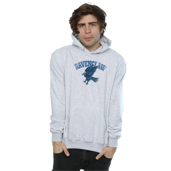 Harry Potter Mens Ravenclaw Sport Emblem Hoodie