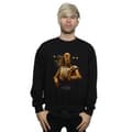 Miniatyrbild 2 av 3: Star Wars Mens The Rise Of Skywalker C-3PO And Babu Frik Sweatshirt