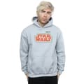 Miniatyrbild 2 av 3: Star Wars Retro Outline-hoodie för herrar