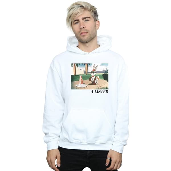 Looney Tunes Mens Bugs Bunny A-Lister Hoodie