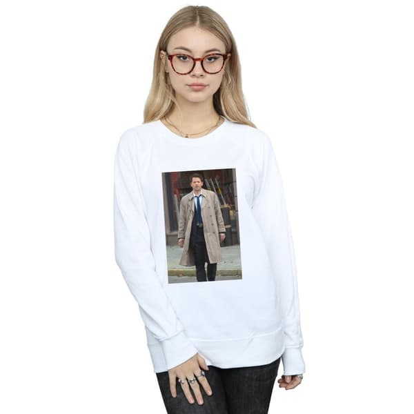 Supernatural Womens/Ladies Castiel Photograph Sweatshirt