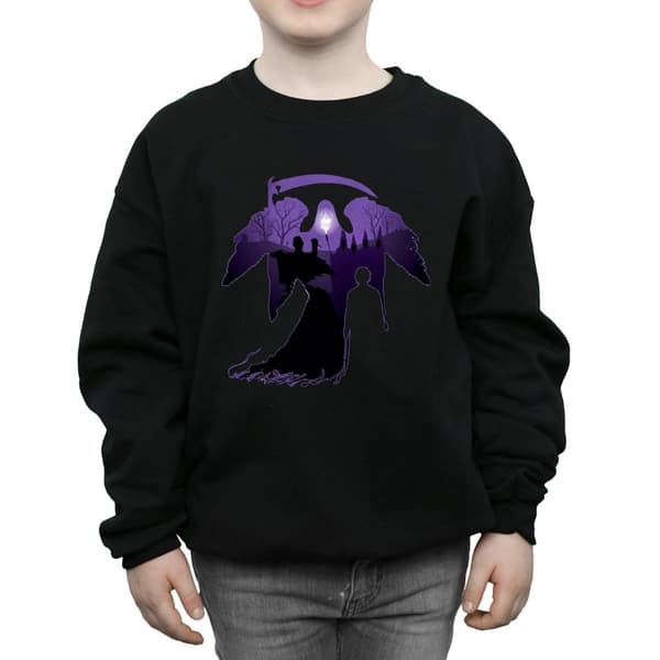 Harry Potter Boys Graveyard Silhouette Sweatshirt