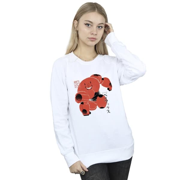 Disney Sweatshirt - Big Hero 6 Baymax Suite Pose, dam/dam