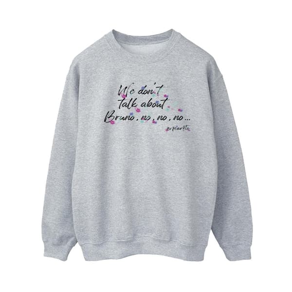Disney Womens/Ladies Encanto We Dont Talk About Bruno No No Sweatshirt