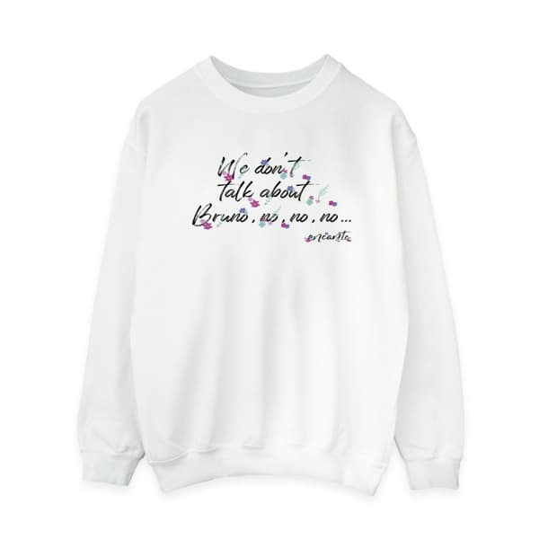 Disney Womens/Ladies Encanto We Dont Talk About Bruno No No Sweatshirt