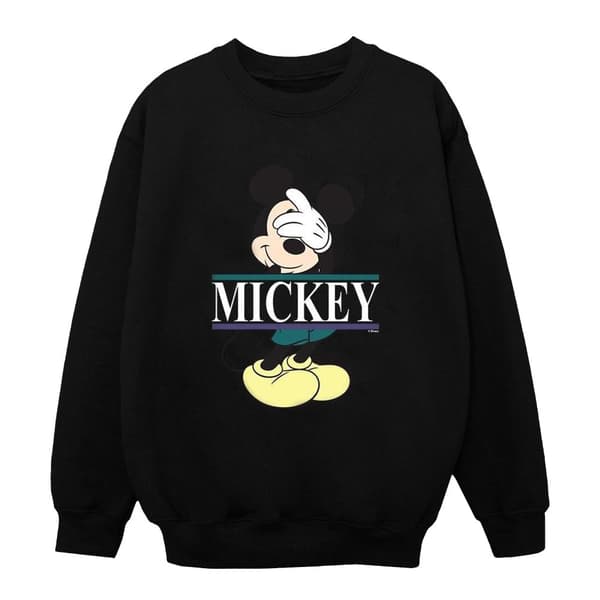 Disney Pojkar Musse Pigg - Sweatshirt med bokstäver