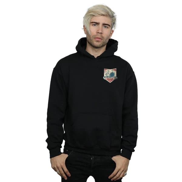 Supernatural Mens Winchester Breast Print Hoodie
