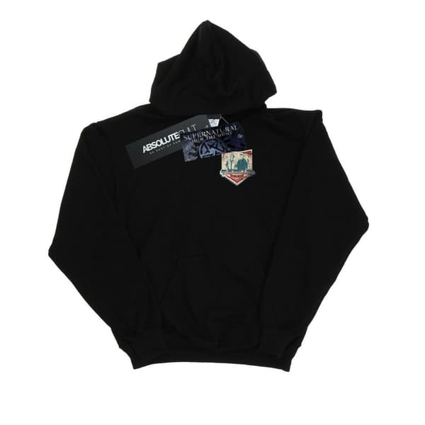 Supernatural Mens Winchester Breast Print Hoodie