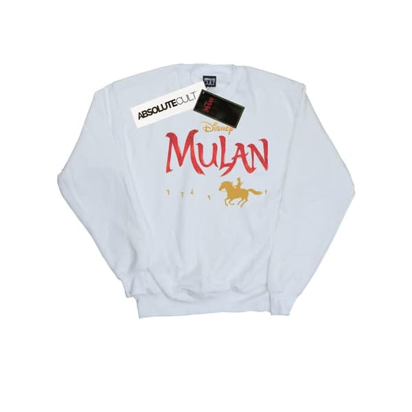 Disney Girls Mulan Movie Logo Sweatshirt