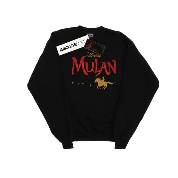 Disney Girls Mulan Movie Logo Sweatshirt