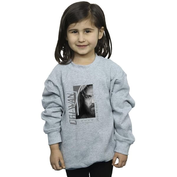 Star Wars Girls Obi-Wan Kenobi Jedi SciFi Collage Sweatshirt
