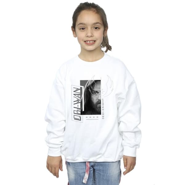 Star Wars Girls Obi-Wan Kenobi Jedi SciFi Collage Sweatshirt