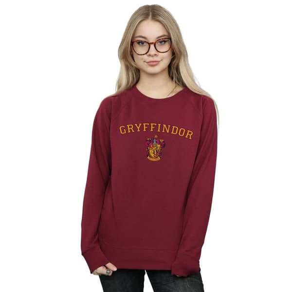 Harry Potter Sweatshirt med Gryffindors vapensköld för kvinnor/damer