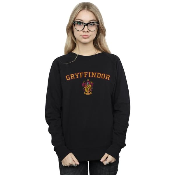 Harry Potter Sweatshirt med Gryffindors vapensköld för kvinnor/damer