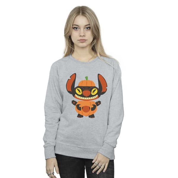 Disney Dam/Tjej Lilo & Stitch Pumpa Kostym Sweatshirt