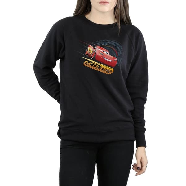 Disney Dam/Tjej Cars Blixten McQueen Sweatshirt