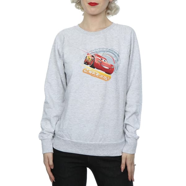 Disney Dam/Tjej Cars Blixten McQueen Sweatshirt