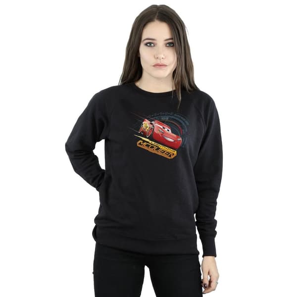 Disney Dam/Tjej Cars Blixten McQueen Sweatshirt